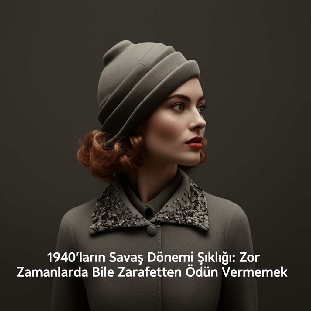 1940’ların Savaş Dönemi Şıklığı: Zor Zamanlarda Bile Zarafetten Ödün Vermemek