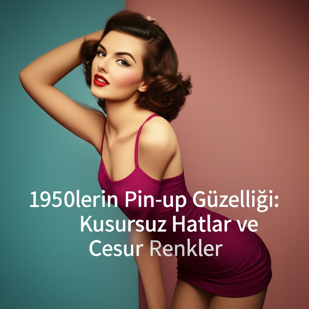 1950’lerin Pin-up Güzelliği: Kusursuz Hatlar ve Cesur Renkler