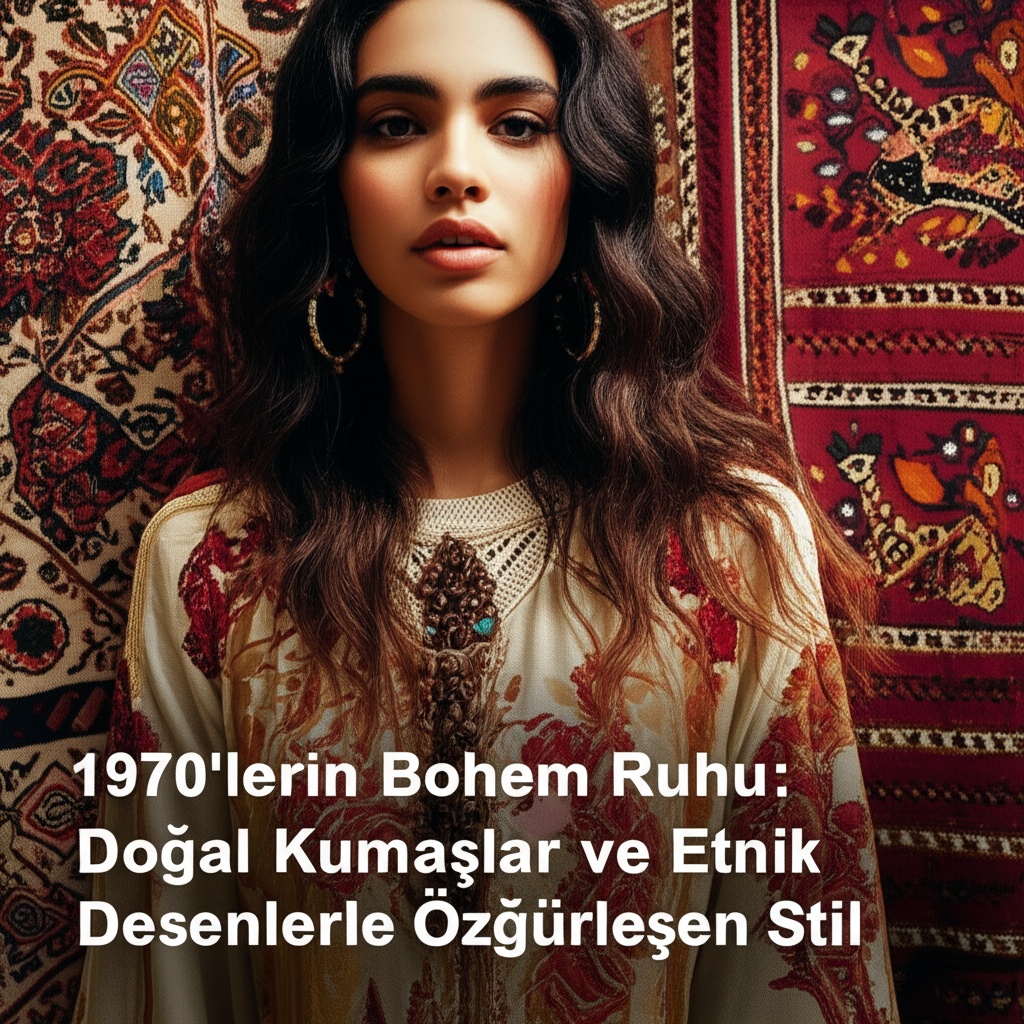 1970’lerin Bohem Ruhu: Doğal Kumaşlar ve Etnik Desenlerle Özgürleşen Stil