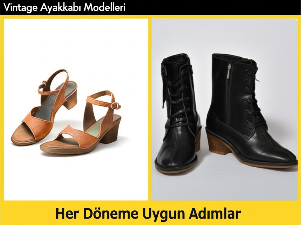 Vintage Ayakkabı Modelleri: Her Döneme Uygun Adımlar