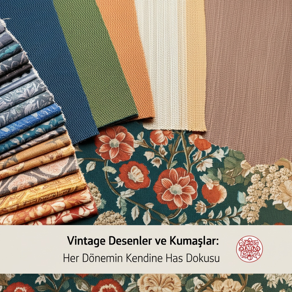 Vintage Desenler ve Kumaşlar: Her Dönemin Kendine Has Dokusu