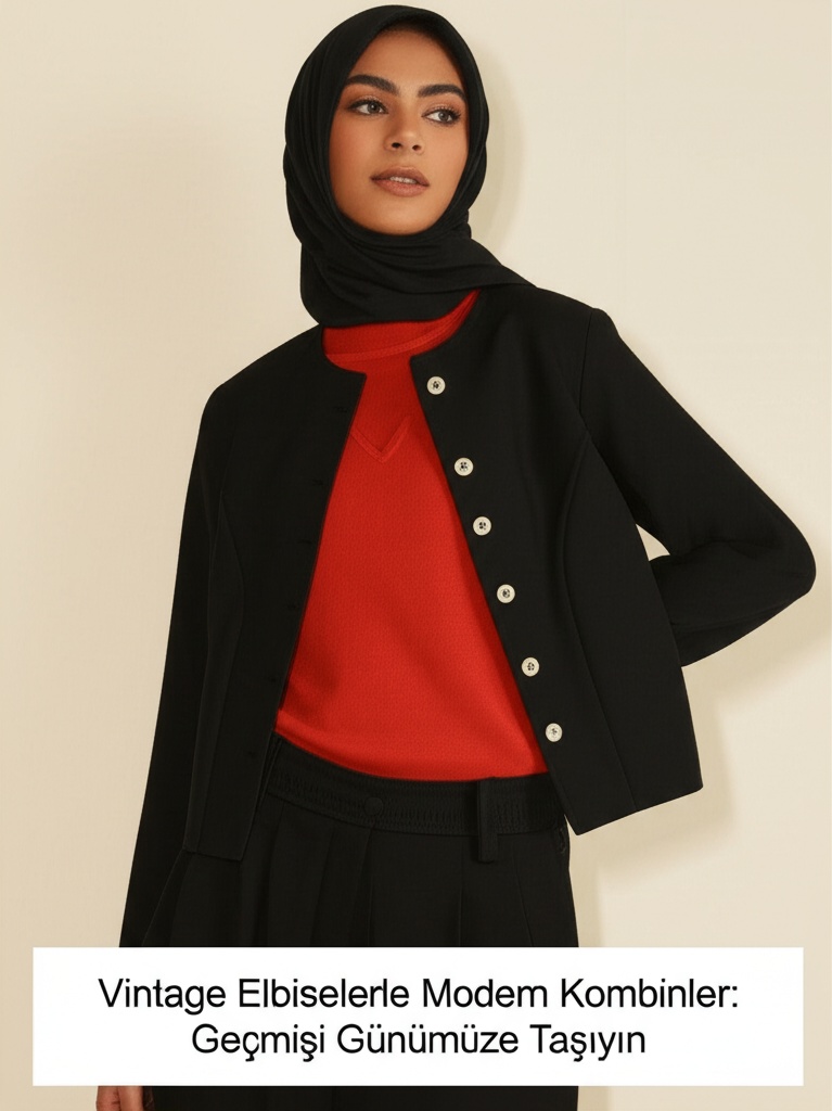 Vintage Elbiselerle Modern Kombinler: Geçmişi Günümüze Taşıyın