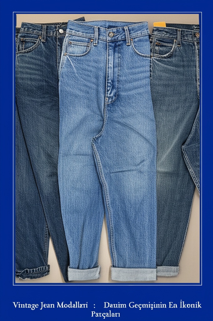 Vintage Jean Modelleri: Denim Geçmişinin En İkonik Parçaları