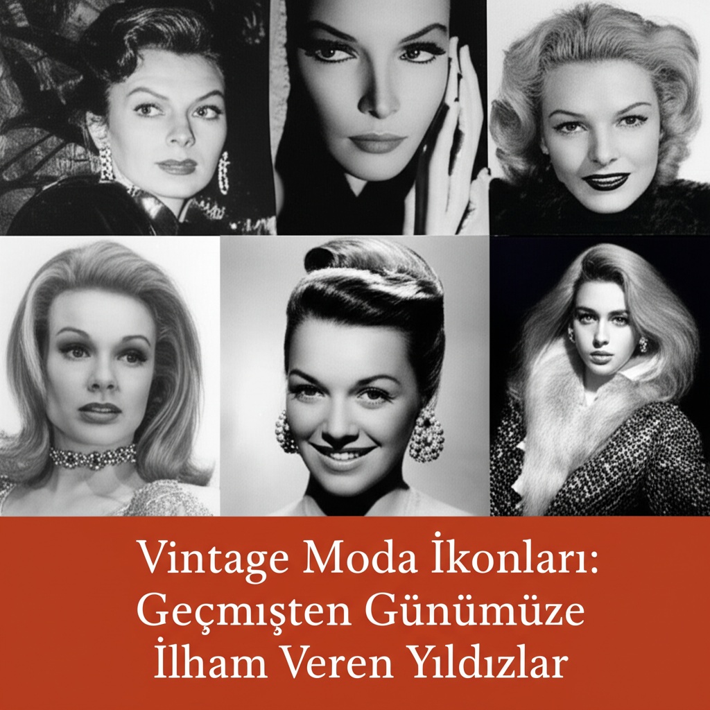 Vintage Moda İkonları: Geçmişten Günümüze İlham Veren Yıldızlar