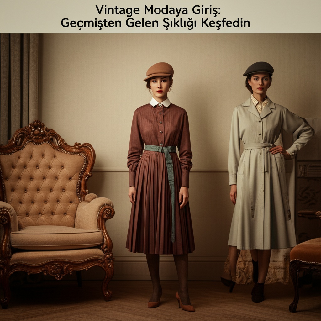 Vintage Modaya Giriş: Geçmişten Gelen Şıklığı Keşfedin
